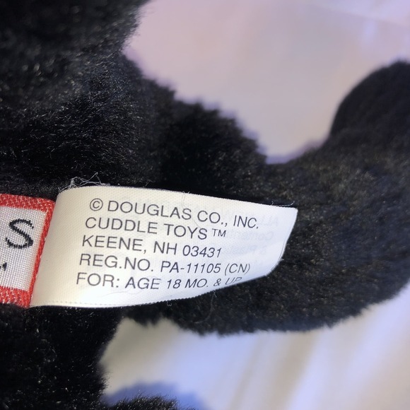 Douglas Plush Dog 15" Black Stuffed Animal - Picture 9 of 9